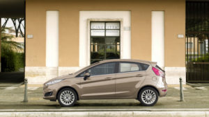 Ford Fiesta in Silk Beige